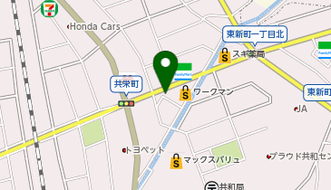 POLA THE BEAUTY(ポーラ・ザ・ビューティー) 共和店の地図画像