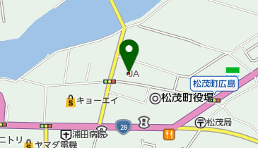 ふるさといち JA 松茂農産物直売所の地図画像