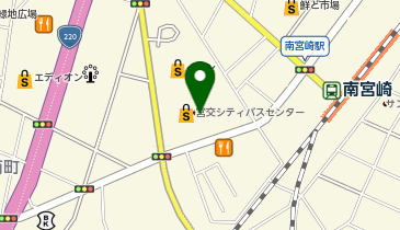 一番くじ公式ショップ 宮崎宮交シティ店の地図画像