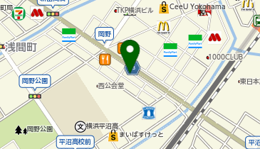 まつ毛パーマ専門店 まつげ家kurun(クルン) 横浜店の地図画像