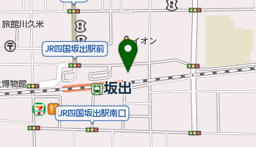 坂出市民広場の地図画像