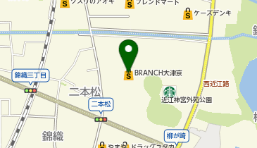 POLA(ポーラ) ブランチ大津京店の地図画像