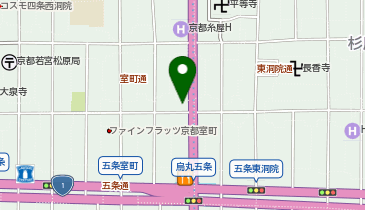 POLA THE BEAUTY(ポーラ・ザ・ビューティー) 烏丸五条店の地図画像