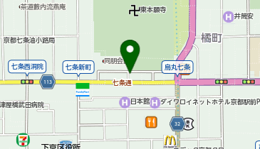 POLA THE BEAUTY(ポーラ・ザ・ビューティー) 京都駅前店の地図画像