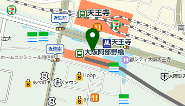 POLA(ポーラ) あべのハルカス近鉄本店タワー館店の地図画像