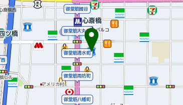POLA(ポーラ) 大丸心斎橋店の地図画像