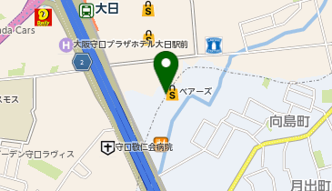 POLA THE BEAUTY(ポーラ・ザ・ビューティー) 大日ベアーズ店の地図画像