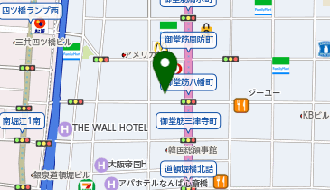 POLA THE BEAUTY(ポーラ・ザ・ビューティー) 心斎橋御堂筋店の地図画像