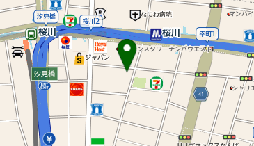 POLA(ポーラ) 桜川店の地図画像