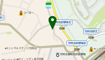 POLA(ポーラ) 光明池店の地図画像