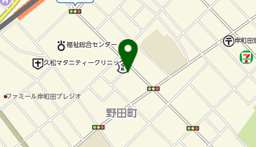 POLA THE BEAUTY(ポーラ・ザ・ビューティー) 岸和田駅前店の地図画像