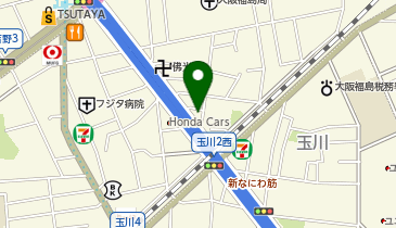 POLA THE BEAUTY(ポーラ・ザ・ビューティー) 野田阪神店の地図画像