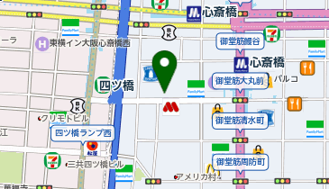 POLA(ポーラ) zi-a西心斎橋店の地図画像