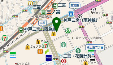 POLA(ポーラ) 神戸阪急店の地図画像