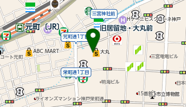 POLA(ポーラ) 大丸神戸店の地図画像