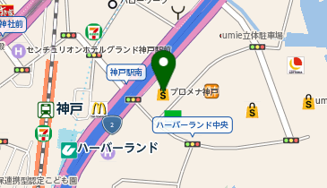 POLA THE BEAUTY(ポーラ・ザ・ビューティー) 神戸ハーバーランド店の地図画像