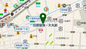 POLA THE BEAUTY(ポーラ・ザ・ビューティー) 神戸旧居留地前店の地図画像