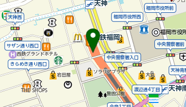 Ball&Chain FUKUOKA(ボール アンド チェーン フクオカ)の地図画像