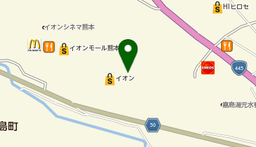 ATRENA FABRICA(アトレナ ファブリカ) イオンモール熊本店の地図画像