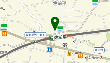 ベジタブルドラッグストア宮前平店の地図画像