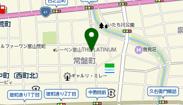 とり鶯の地図画像
