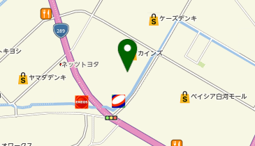 JINS(ジンズ) カインズ白河モール店の地図画像