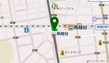 ケユカ 新越谷ヴァリエ店の地図画像