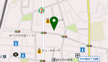 DIAMOND MOON(ダイアモンド ムーン) 竹ノ塚の地図画像