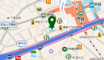 ハートマンギターズの地図画像