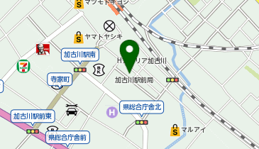 POLA(ポーラ) 加古川駅南Milkyway店の地図画像