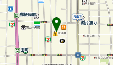 POLA(ポーラ) 岡山天満屋店の地図画像