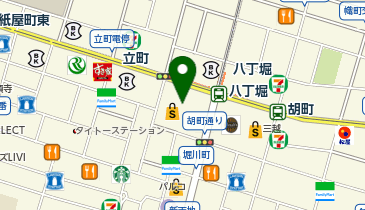 POLA(ポーラ) 福屋八丁堀本店の地図画像