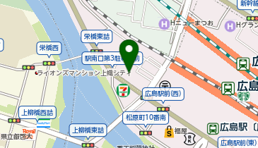 POLA(ポーラ) 広島駅南口店の地図画像