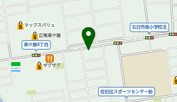 POLA(ポーラ) 楽々園店の地図画像