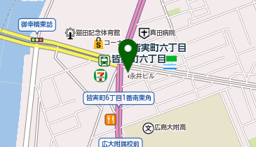 POLA THE BEAUY(ポーラ・ザ・ビューティー) 広島皆実店の地図画像