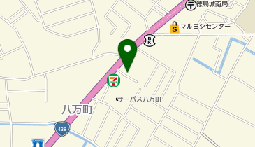 POLA(ポーラ) 八万店の地図画像