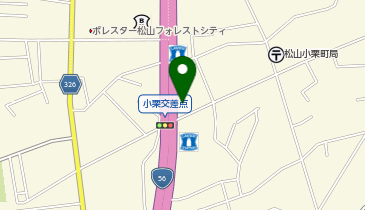 POLA THE BEAUY(ポーラ・ザ・ビューティー) 松山小栗店の地図画像