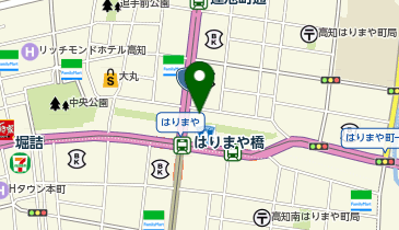 POLA THE BEAUY(ポーラ・ザ・ビューティー) 高知はりまや店の地図画像