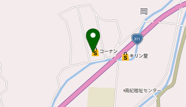 こーなん産直館の地図画像