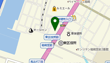 POLA THE BEAUY(ポーラ・ザ・ビューティー) 福岡東店の地図画像