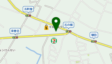 POLA THE BEAUY(ポーラ・ザ・ビューティー) 朝倉中央店の地図画像