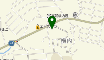 JA高知市旭支所直売部 横内店の地図画像