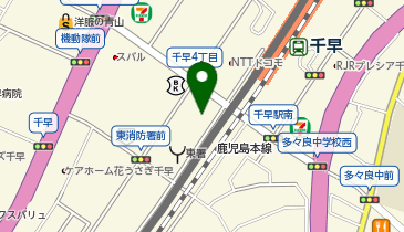 POLA(ポーラ) 千早駅南店の地図画像