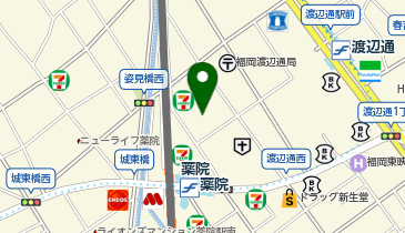 POLA(ポーラ) 薬院駅前店の地図画像