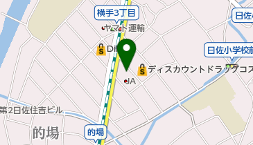 博多じょうもんさん 曰佐市場の地図画像