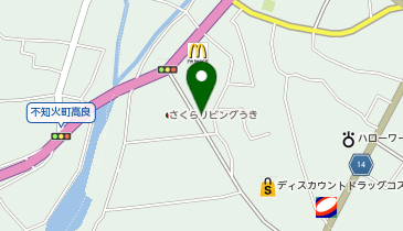 POLA(ポーラ) 松橋店の地図画像