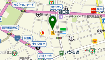 POLA(ポーラ) 山形屋店の地図画像