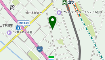 POLA(ポーラ) 出水店の地図画像