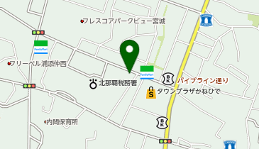 POLA(ポーラ) 浦添店の地図画像