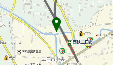 100円レンタカー 二日市駅前店の地図画像